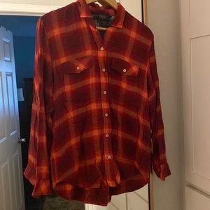Gap - Pendleton Button Down Red Plaid Shirt